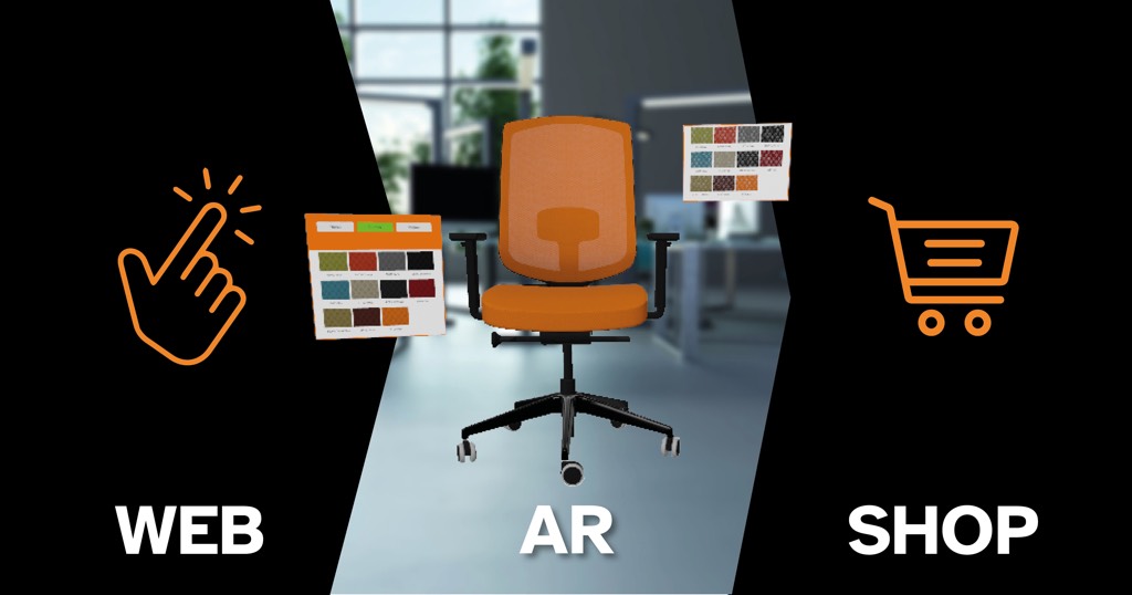 Verkaufen mit dem Augmented Reality-Stuhl-Konfigurator: AR mit *.usdz & *.reality